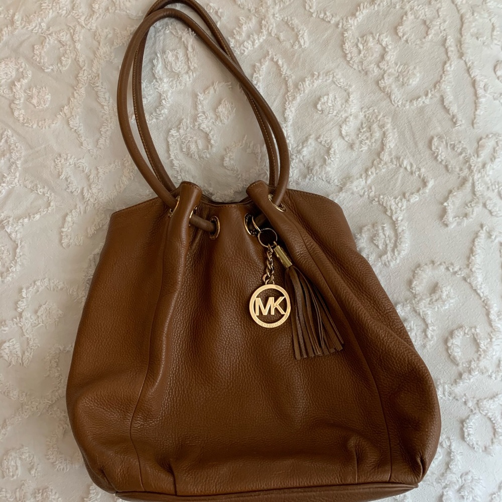 Michael Kors Caramel Shoulder Tote
